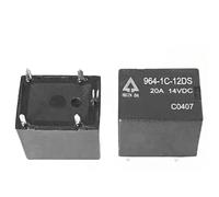Relais 5 broches 964-1C-12DS 9641C-2DS DC12V 12VDC 12V 20A 5 pièces
