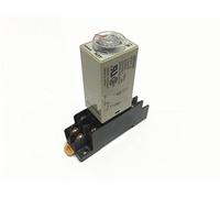 Relais 5 jeux/lot H3Y-2 DC 12 V 10S Temporisateur de démarrage Relais temporisé 12 VDC 10 sec 0-10 secondes DPDT 8 broches avec socle PYF08A
