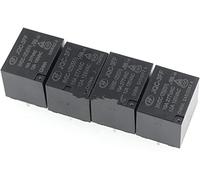 Relais 5PCS HF- JQC-3FF-5 005 9 009 12 012 24 024 VDC -1ZS 1HS Relais)(JQC-3FF-009-1HS-(4))