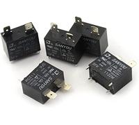 Relais 5pcs SFK-112DM Dip-4 Courant à 4 Broches de Relais de la Condition de la Condition de l'air 2 0A 250V AC Modèle SFK-112DM SFK-112 Couleur Noire