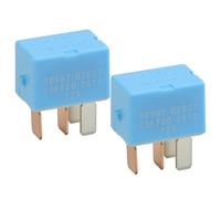 Relais 90987-02027 4 broches (lot de 2) 12V A/C Relais de ventilateur de refroidissement compatible avec 90080-87026, 90987-02028 Denso 156700-2870, 156700-2840 Remplacement pour Toyota 1997-2014