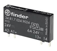 Finder Relais de circuit imprimé mince Série 34 348170249024 - 24 V DC - 1 NO - 2 A