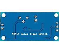 relais à retardement 0-120s Minuterie 5-12V Module réglable NE555 Bouton de test embarqué