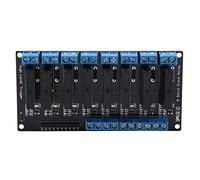 Relais à Semi-conducteurs Module de Relais 5V 2A 8 Canaux Déclencheur de Haut Niveau avec Fusible Résistif
