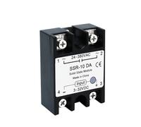 Relais à semi-conducteurs SSR 10A 25A 40A 50A 60A 80A 100A DC à AC, contrôle monophasé, relais sans contact, 1 pièces(AC-AC,1PCS SSR 25A)