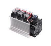 Relais à semi-conducteurs triphasé 220V, 100a, 400a, 380V, ventilateur 12V, 24V DC, AC