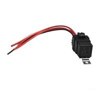 Relais automobile 12 V 60/80 A avec connecteur à 5 broches, relais scellé robuste pour feux et accessoires tout-terrain, résistant aux vibrations