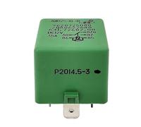 Relais automobile 4 broches 12 V, 1/2 pièces, n° 03653, compatible avec C&i&t&r&o&ë&n C4 C2 C5 Picasso Sena 206 307 407 508(Black 1PCS)