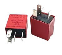 Relais automobile 4 broches 12 V, 1/2 pièces, n° 98079 723 80 F2990002, compatible avec C&i&t&r&o&ë&n C4 C2 C5 Picasso Sena 206 307 407 508(Red 2PCS)