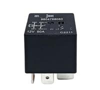 Relais automobile 4 broches 12 V 50 A, 1 pièce, n° 9804768080, compatible avec C&i&t&ro&ë&n C4 C2 C5 Picasso Sena 206 307 407 508