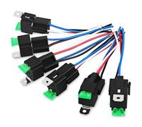 Relais Automobile Étanche DC 12V/24V, 4 Broches, 5 Broches, 30A, Relais De Voiture, Bobine De Fusible, Tension 1.8W, Relais De Véhicule(40A JD2912 24V4PIN)