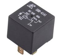 Relais automobile TRU COMPONENTS SHR-4141 SHR-12VDC-F-C 5pin 1433307 12 V/DC 40 A 1 inverseur (RT) 1 pc(s)