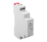 Relais auxiliaire GR8-116 AC/DC 12 V 16 A 1SPDT avec indicateur LED pour rail de chapeau EN/IEC 60715 compact 18 mm de large contrôle industriel