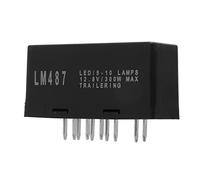 Relais Clignotant 10 Broches, Flasher LED de Remplacement pour Silverado 1500 / 1500HD / 2500HD / 3500 2003-2006 - Haute Durabilité, Résolution Problèmes Clignotants, Compatibl