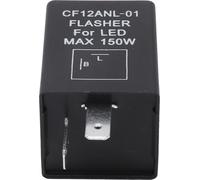 Relais clignotant 2 Pin 10A 0.1W To 150W High Power Portable Turn Signal Flash Relay for Car Motorcycle Electric Vehicle 12V