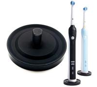 Relais Compatible avec Le Porte-Brosse à Dents électrique Oral-B pour Salle de Bain, Porte-Brosse à Dents Rouge en Aluminium, Compatible Uniquement avec Les brosses à Dents électriques Oral B