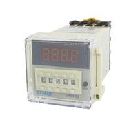 Relais compteur numérique DH48J 1-999900 avec base CA/CC 12 V 50/60 Hz