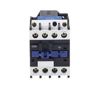 Relais contacteur de moteur CA CJX2-2510, triphasé, 25 A, 3 pôles, 1 NO, 24 V CA, 36 V, 380 V, 220 V, contacts moteur, rail DIN 35 mm(AC24V)