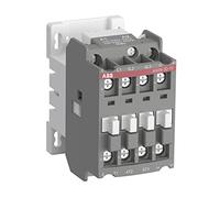 Relais contacteur modèle AX06-30-10-80, 3 contacts principaux NO, 1 contact auxiliaire NO, 220-230V 50Hz-230-240V 60Hz, couleur gris, 7,4 x 4,4 x 7,4 cm (référence : 1SBL891074R8010)