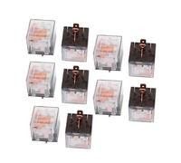Relais d'alarme automobile 24 V CC 100 A 5 broches SPDT, coque transparente, lumière verte, 10 pièces Controls Relays