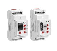 Relais De Capteur De Courant Cc GRI8-06, Largeur 18mm, 2CO 8A, Relais De Test De Courant AC/DC 24V-240V, Large Plage(GRI8-06B ACDCCurrent)