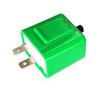 Relais de clignotant de moto réglable à LED, indicateur de clignotant, 2 broches 12V, relais de Flash de lumière réglable universel for moto