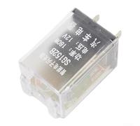 Relais de clignotant électronique 12 V à 3 broches pour voiture, clignotant, compatible avec systèmes 12 V DC, 180 W, plastique et métal, cuboïde