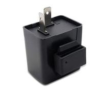 Relais de clignotant, indicateur de clignotant réglable de vitesse de moto de Riloer 2Pin clignotant