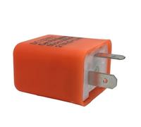 Relais de clignotant LED for moto, 2 broches, fréquence réglable, indicateur de clignotant(2 PCS)