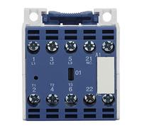 Relais de Contacteur CA triphasé 3 Pôles Haute sensibilité, capacité de élevée, Poids Léger, Facile à Installer, Large Application, fabriqué en Coque Ignifuge, Bouton-Pression