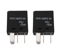 Relais de Contrôle 5 Broches 10 A/20 A 12 V CC F57B-14B192-AA Lot de 2 Compatible avec Ford