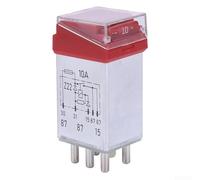 Relais de contrôle de niveau automobile, relais de protection contre les surcharges, pour systèmes de 12 volts avec indice de 10 A, pour modèles Mercedes W124, W126, W201, R107