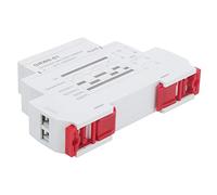 Relais de Contrôle de Température avec Sonde GRW8-01 IP20 Moniteur de Températures élevées et Basses Contrôleur de Température AC/DC 24V-240V Installation sur Rail 35 mm