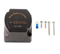 Relais de Coupure de Batterie Automatique 12V 140A, Voltage Sensible, Kit d’Isolation - Protection Optimale, Durable ABS, Usage Multi - Véhicule