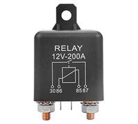 Relais de Démarrage 12V 4 Broches - WM686 Robuste ON OFF - 200A pour Voiture, Grue, Moissonneuse