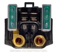 Sgr 4174803 4 Fastons 30a 12v Starter Relay Argenté