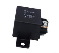 Relais de démarrage 75 A 12/24 V SPDT pour chariot élévateur robuste Boîtier en plastique 75 A 12 V 24 V Noir compact Démarreur pour relais 75 A SPDT pour logistique de stockage 75 x 37,5 x 31 mm (24