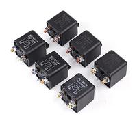 Relais de démarrage à courant élevé 100A/120A/200A automobile Interrupteur d'alimentation principal 12V/24V 4PIN Contact argent Bobine cuivre(200a,24V)
