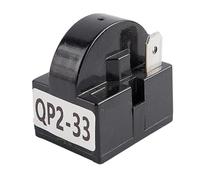 Relais de Démarrage de Compresseur pour Réfrigérateur QP2-12/15/22/33 | Résistance: 12/15/22/33; Dimensions: 32.5*21.9*29mm(QP2-33)