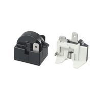 Relais de démarrage de réfrigérateur 1/2 broche 15 Ohm + 1/6H, protection contre les surcharges du compresseur(2 Pin 15 Ohm)