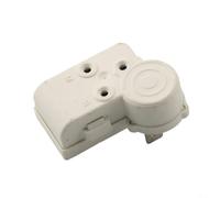Relais de démarrage de réfrigérateur type PTC pour moteur de compresseur - Interrupteur de surcharge - 2 broches - En plastique blanc (4 broches)