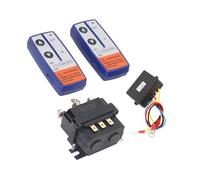 Relais de démarrage Kit de relais de treuil 12V 250A, avec télécommandes, commutateur de contacteur de relais for véhicule industriel