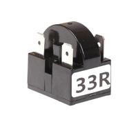 Relais de démarrage PTC 2/3/4 broches for réfrigérateur, protection thermique de démarrage PTC for compresseur 15R, 33R, 22R, 4R7, accessoires(4P 33R)