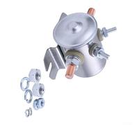 Relais de démarreur 24 V 150 A CC avec contacts argentés, temps de commutation 15 ms, raccord à vis pour chariots de golf et véhicules lourds (1114208)