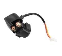 Relais de démarreur à solénoïde 2 Broches pour Moto avec Couvercle, Compatible avec Les Moteurs GY6 50cc, 70cc, 90cc, 110cc, 125cc, 150cc, 200cc et 250cc (Quad, Karting, Scooter, cyclomoteur).