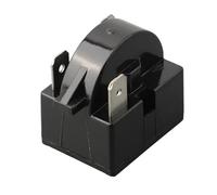 Relais de démarreur PTC de remplacement for réfrigérateur, 1/3/4 broches, protecteur de surcharge de compresseur for compresseurs de climatiseur, 1 pièce(4pin-15ohm)
