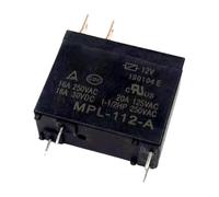 Relais de four à micro-ondes 12VDC 4 pieds MPL - 112 A HF62F for le chauffe-eau Midea Haier