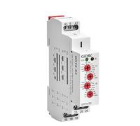 Relais de minuterie Cycle asymétrique GRT8-S SPDT 220V 16A AC/DC12V-240V, relais répétition électronique(GRT8-S1 ACDC12V-240V)