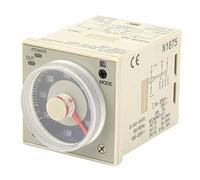 Relais de minuterie de retard 1 2S 300H H3CR A8 relais de temps de contrôle de bouton étanche à 8 broches 100 240VAC/125VDC pour Circuit de commande automatisé