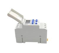 Relais de minuterie électronique programmable hebdomadaire, 220 V, 12 V, 24 V, 110 V, 15 A, montage sur rail DIN, THC15A(AC220V)